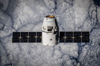 A US-Russian space crew lands safely in Kazakhstan after an 8-month stint on the ISS